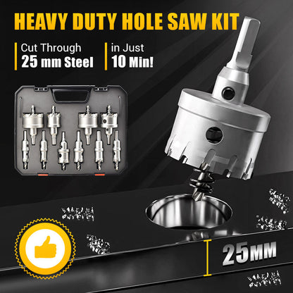 🔥2025 Hot Sale🔥 Carbide-Tipped Hole Cutter for Metal