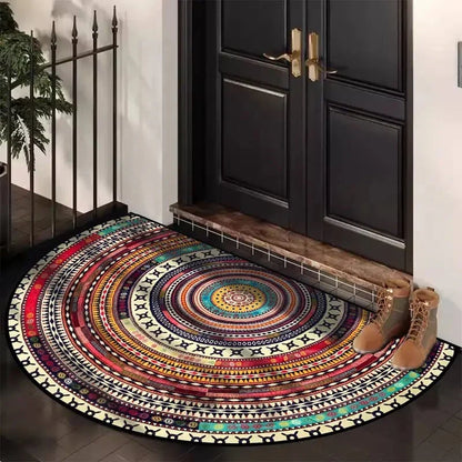 💖Spring Hot Sale 49% OFF💖Boho Style Semicircular Door Mat - Non Slip Soft Floor Carpet