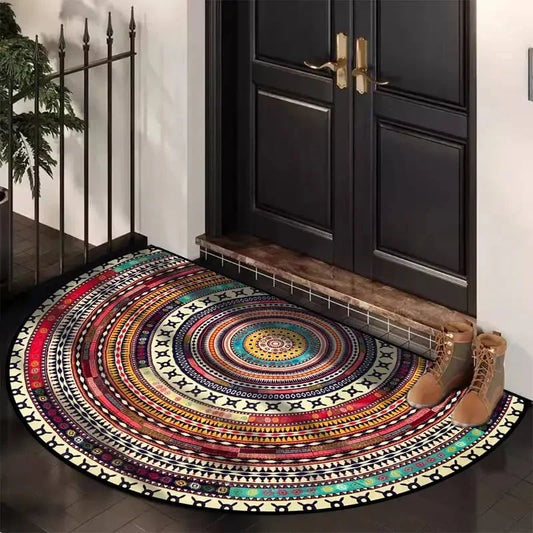 💖Spring Hot Sale 49% OFF💖Boho Style Semicircular Door Mat - Non Slip Soft Floor Carpet