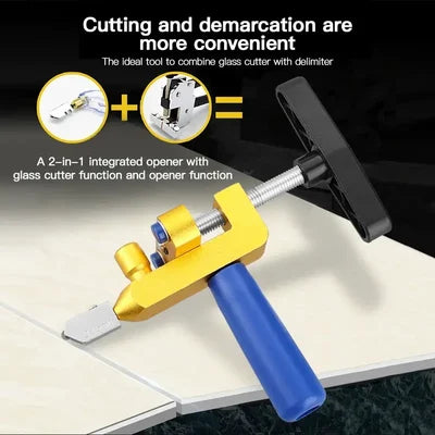 🎁2024 New Year Sale 49% OFF⏳Professional 2-in-1 Ceramic & Glass Tile Cutter