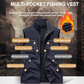 🧥👕Men's Oversized Sleeveless Vest Jacket with Pockets