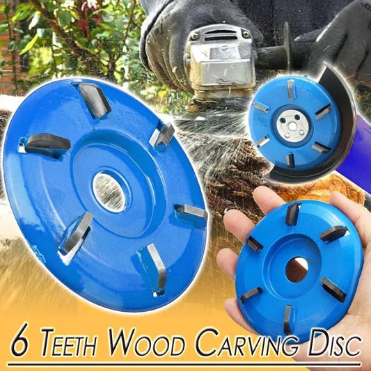 🎁2024 Hot Sale 49% OFF⏳6 Teeth Wood Carving Disc