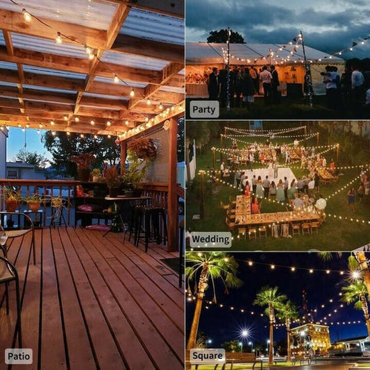 🎀Best Holiday Decorations🎀Waterproof Solar Powered LED Outdoor String Lights