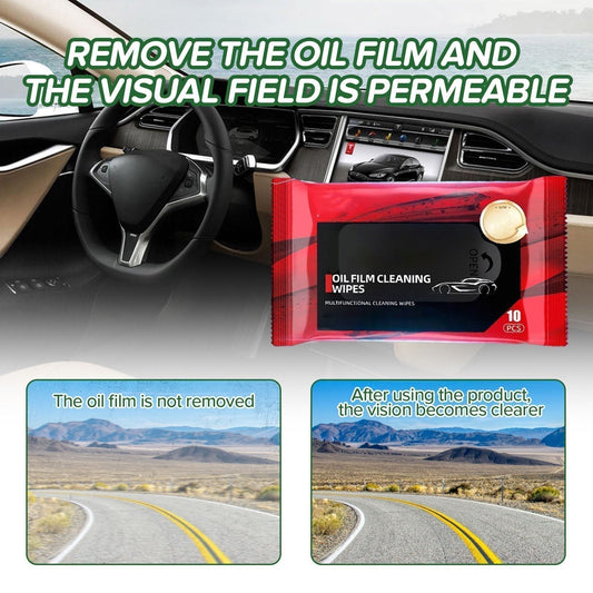 🫧Car Glass Oil Film Removal Wipes