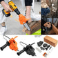 6 Inch Electric Drill Modified To Electric Chainsaw Drill Attachment