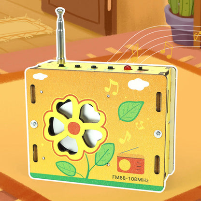 📻 DIY Mini Radio Educational Toy Kit