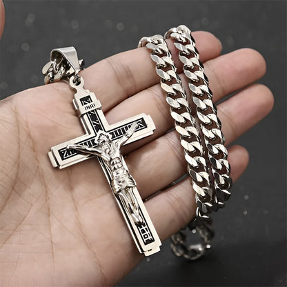 Delicate Timeless Elegance Cross Necklace