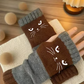 🎁Last Day Promotion 49% OFF🐱 Cute Women’s Knitted Cat Gloves — For Warm Hands & Free Fingers🧶