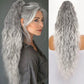 💜 LAST DAY PROMOTION 💜Curly Wavy Frizzy Hair Extension with Ponytail