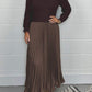🍂Autumn Promotion 30%💕Women's solid color Long Sleeve Jumper & Pleated Bottom Dress