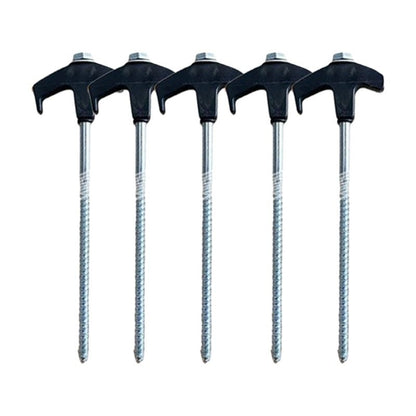 8" Screw-in Tent Stakes Ground Anchors