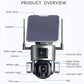 Wireless Solar Zoom Security Camera