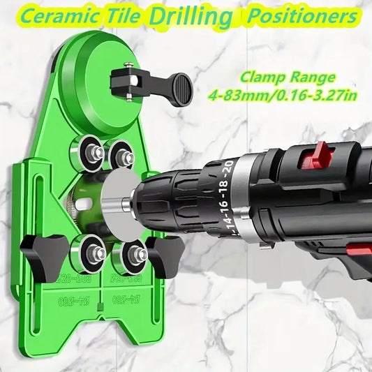 Adjustable Drill Bit Hole Saw Guide Jig