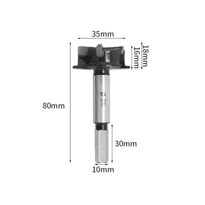 35mm 3-Flute Carbide Drill Bit