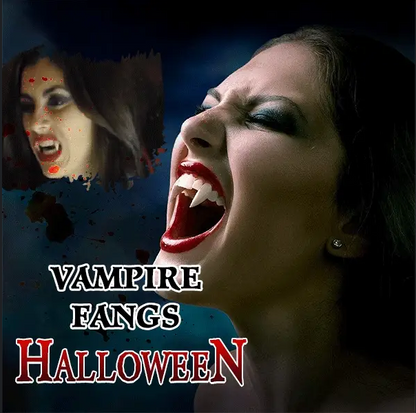 🎃Hot Sale🎃Retractable Halloween Vampire Fangs