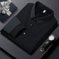 🔥HOT SALE 50% OFF🔥Men's Lapel Faux Two-Piece Knitted Shirt