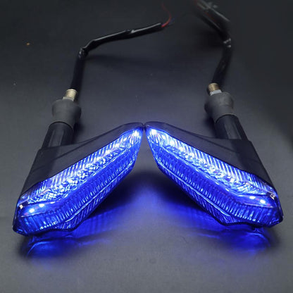 NEW!📣12V Motorcycle Sickle-shape Turn Signal Light