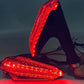 NEW!📣12V Motorcycle Sickle-shape Turn Signal Light