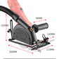 45 Degree Adjustable Angle Grinder Holder for Precise Cutting