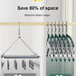 【Space-saving】Storage and Drying 2-in-1 Arc-shaped Clothes Hanger