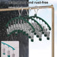 【Space-saving】Storage and Drying 2-in-1 Arc-shaped Clothes Hanger