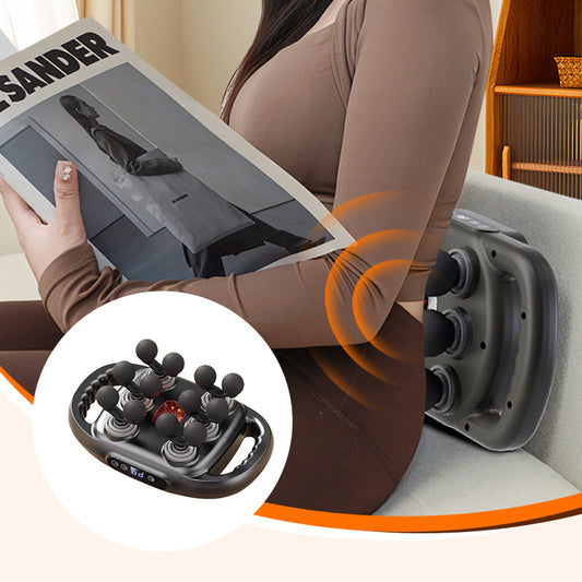 💆‍♂️ Limited-time offer🔥 Multi-Functional Automatic 12-Head Muscle Massage Gun – Relaxation & Pain Relief ✨