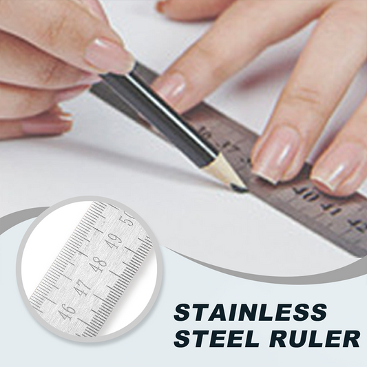 🎉Up to 50% OFF🎉Multifunctional Portable Self-Defense Stainless Steel Ruler