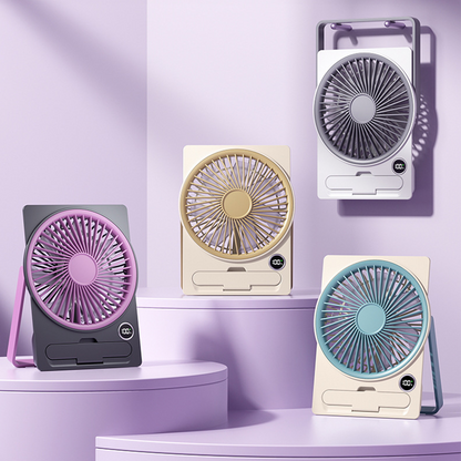 🔥Hot Sale For 50% 0FF❄️Ultra Slim Card USB Rechargeable Mini Fan