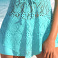 ✨Summer Hot Sale 🔥Women's V-Neck Lace Swimdress ＆ Boyshorts Two-Piece Set