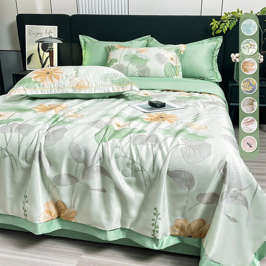 ❄️✨Breathable & Cooling Quilt 4-Piece Set✨