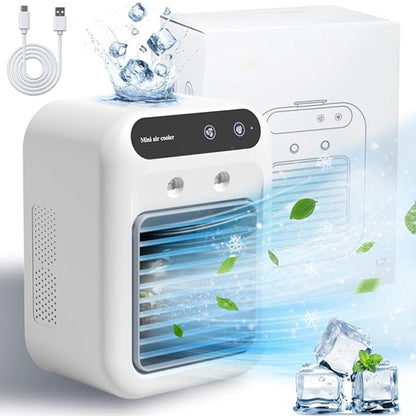 ❄️ Summer 49% Price ❄️ Mini Portable Air Conditioner with Cooling and Humidification Function