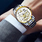 🎄Christmas Sale 50% OFF🔥Men's Waterproof Roman Skeleton Automatic Mechanical Watch