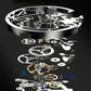 🎄Christmas Sale 50% OFF🔥Men's Waterproof Roman Skeleton Automatic Mechanical Watch