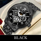 🎄Christmas Sale 50% OFF🔥Men's Waterproof Roman Skeleton Automatic Mechanical Watch