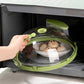 🔥New Hot Selling 50% OFF❤️‍🔥 Clear Microwave Splatter Cover with Water Steamer and Handle