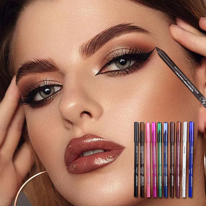 💜 LAST DAY PROMOTION - 50%OFF💜2025 new beauty favorite💕10 Colored Eyeliner Gel Pens