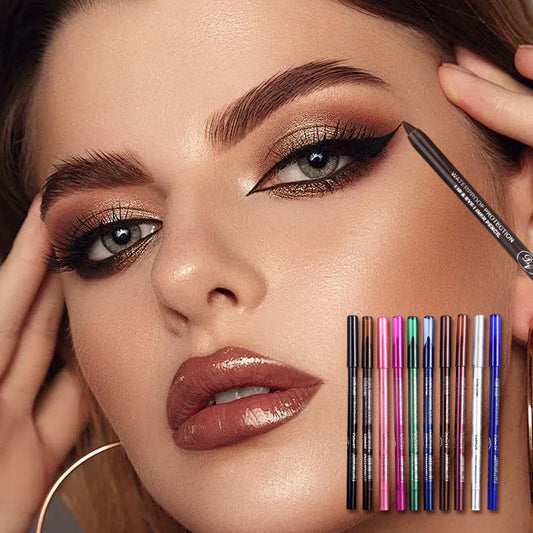 💜 LAST DAY PROMOTION - 50%OFF💜2025 new beauty favorite💕10 Colored Eyeliner Gel Pens