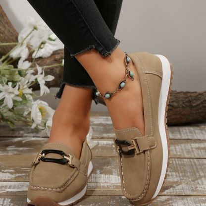 🔥Hot Sale（💥50%OFF）🔥🥿Casual Suede-like Upper Thick Sole Loafers