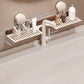 ⏳Time-limited Special 50% OFF⏰Walnut Suction Cup Bathroom Shelf