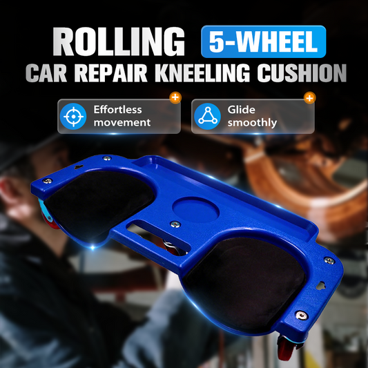 🎁LAST DAY SALE 49% OFF🔥 5-Wheel Rolling Car Repair Kneeling Cushion
