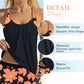 🔥Hot Sale（💥50%OFF）Women's Print Tankini & Shorts 2-Piece Swimwear Set