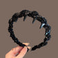 🔥2025 Hot Sale🔥Pretty Black Beaded Everyday Headband
