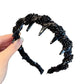 🔥2025 Hot Sale🔥Pretty Black Beaded Everyday Headband