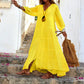 🔥Hot Sale（💥50%OFF）🔥Women’s Loose V- Neck Maxi Dress