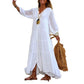 🔥Hot Sale（💥50%OFF）🔥Women’s Loose V- Neck Maxi Dress