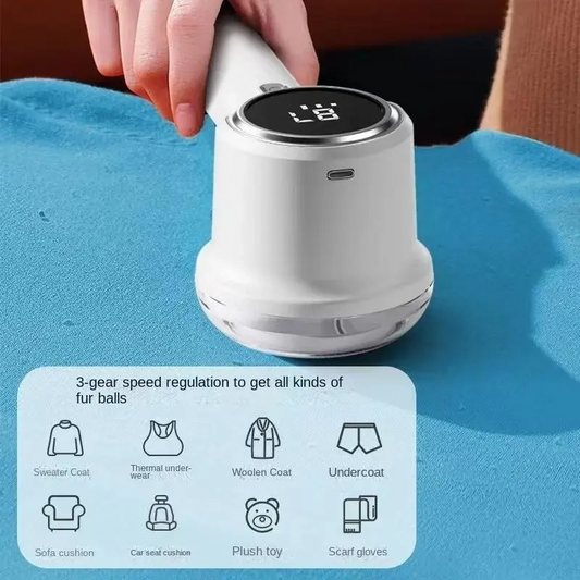 🔥Hot Sale🔥Rechargeable & Portable Digital Display Lint Remover