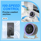 🔥Hot Sale（💥50%OFF）🔥100-Speed Mini Desk Fan with Digital Display