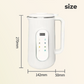 🔥 LAST CHANCE! 50% OFF 🔥 Multifunctional Soy Milk Maker – Make Almond, Oat & Soy Milk in Minutes! 🌰🥛