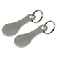 🔥Hot Sale 50% OFF🔥2 Pieces Stainless Steel Shopping Trolley Token Keyrings