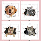 🔥Hot Sale 50% OFF🔥3D D tachable Wall Stickers of Cats